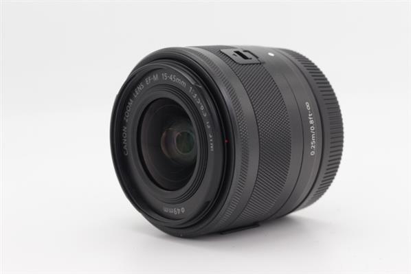 Main Product Image for Canon EF-M 15-45mm f/3.5-6.3 IS STM Lens