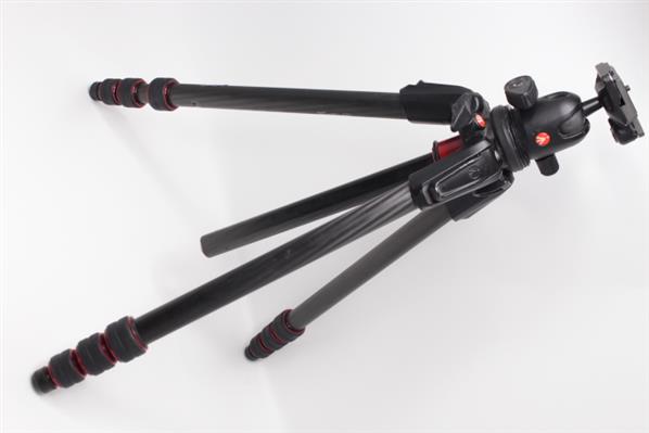 Main Product Image for Manfrotto 190 Go! Carbon Fibre 4 section Tripod