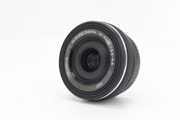 Main Product Image for Olympus M.ZUIKO Digital ED 14-42mm f/3.5-5.6 EZ Lens in Black