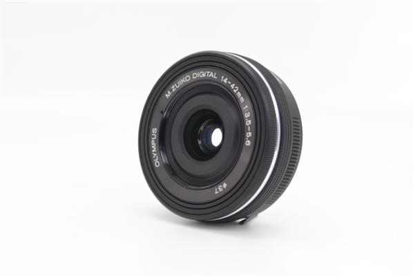 Main Product Image for Olympus M.ZUIKO Digital ED 14-42mm f/3.5-5.6 EZ Lens in Black