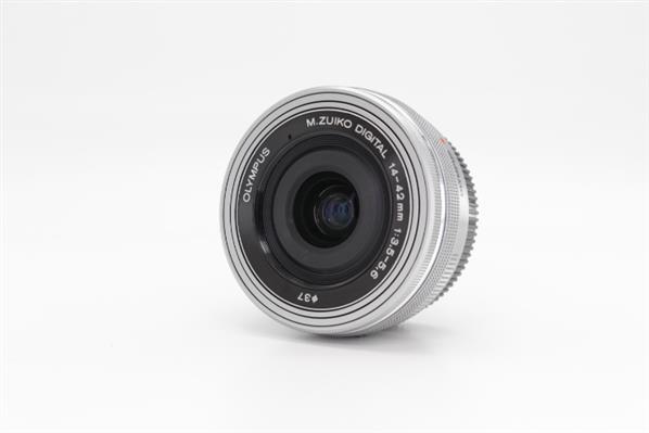 Main Product Image for Olympus M.ZUIKO Digital ED 14-42mm f/3.5-5.6 EZ Lens in Black