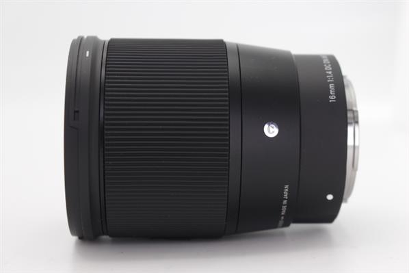 Main Product Image for Sigma 16mm f/1.4 DC DN Contemporary Lens - Sony E-Mount