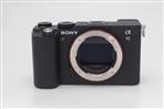 Sony a7C Mirrorless Camera Body in Black (Used - Mint) product image